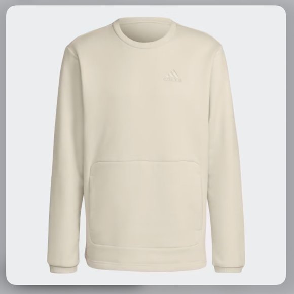 Sz L Adidas Sportswear Fleece Sweater - Picture 2 of 8